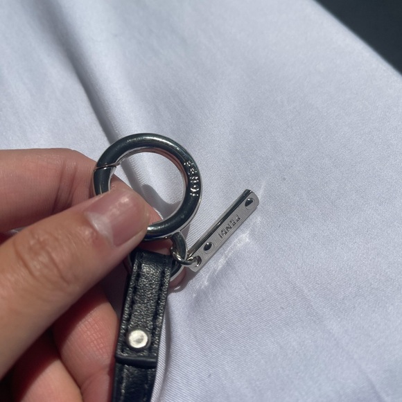 FENDI KEY RINGS BUG-KUN WOMEN MINK BLUE - Picture 6 of 7